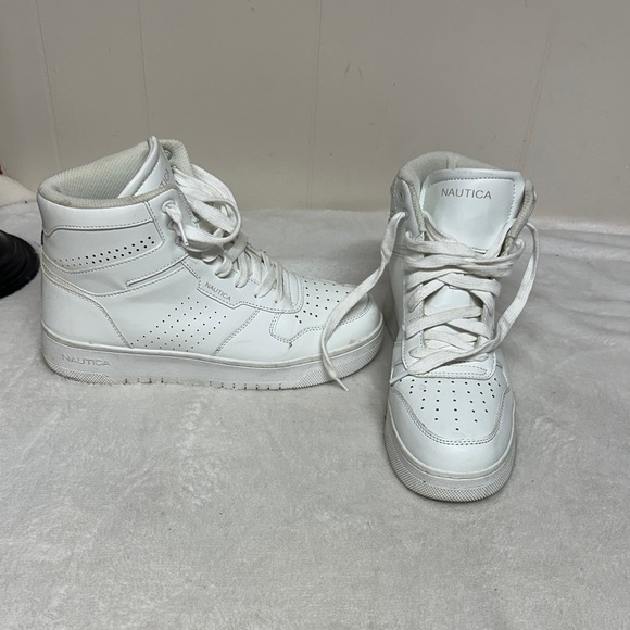 Nautica Other - Nautica White High-Top Sneakers